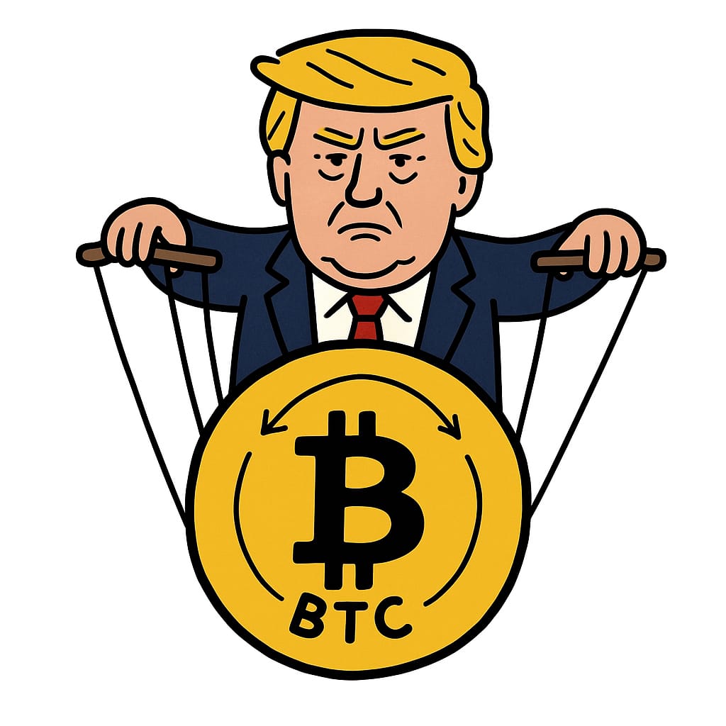 Backed Trump Coin Logo